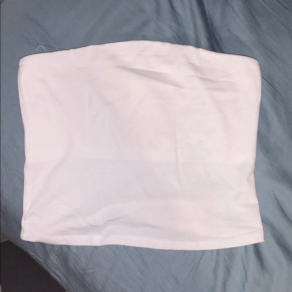 White tube top